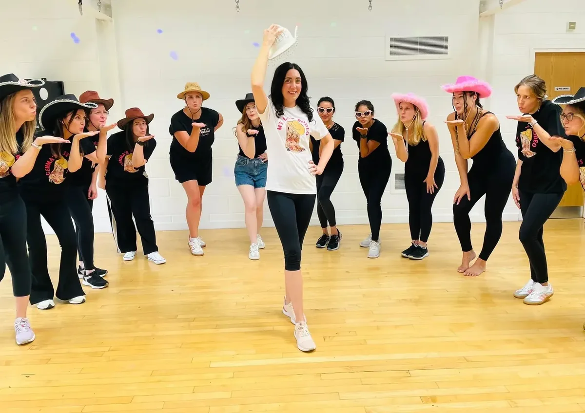 Irish dancing hen party theme in Newcastle