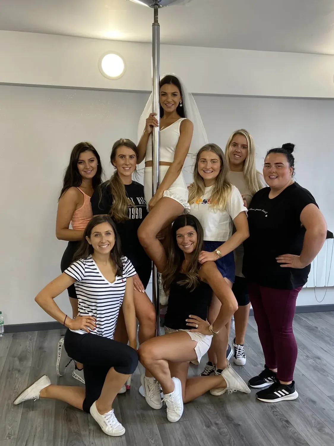 Pole Dancing hen party theme alternative