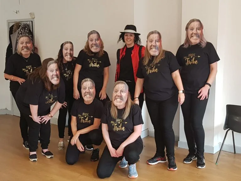 Thriller hen party dance class theme